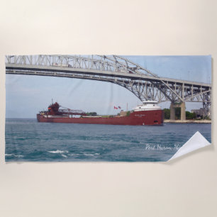 Plage L'honorable James L. Oberstar PH serviette de plag