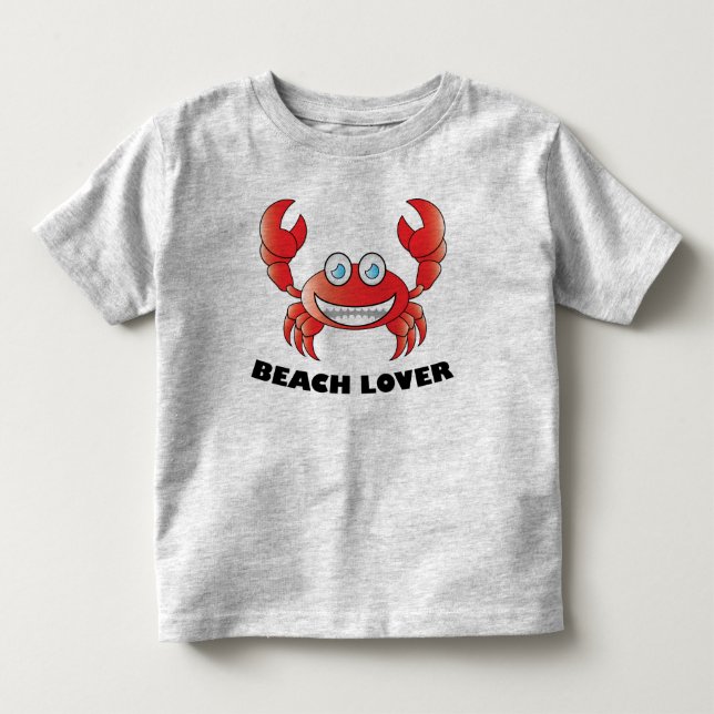 Plage Lover - T-shirt Jirt jersey fin Toddler (Devant)
