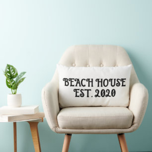 PLAGE MAISON PERSONNALISÉE LUMBAR COUSSIN COUSSINS