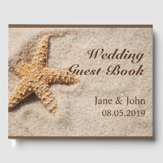Plage Mariage Starfish Livre d'invité