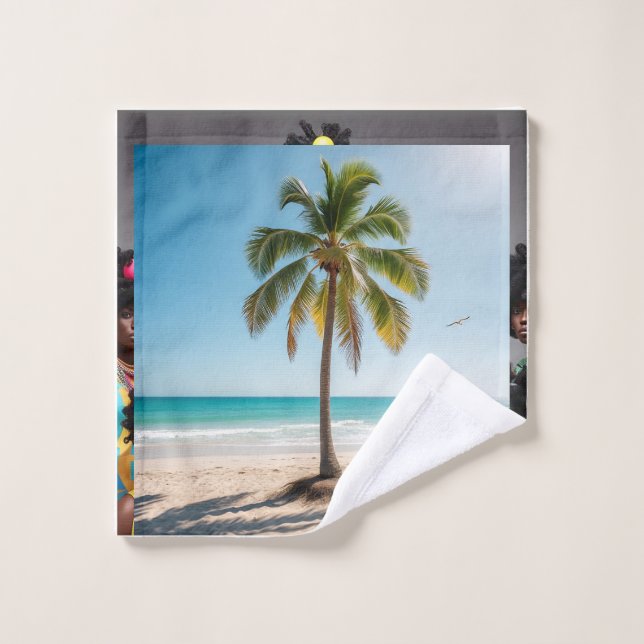 PLAGE MERVEILLEUSE (Gant de toilette)