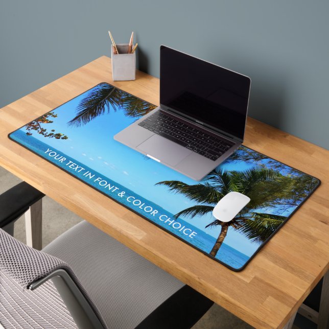 Plage Ocean View Palm Trees ou votre photo (Bureau 2)