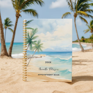 Plage palmiers tropicaux vagues 2026