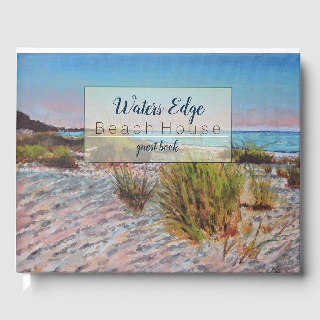 Plage Peinture Location de vacances Livre d'or (Recto)