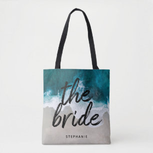 Plage personnalisée Le Sac fourre-tout de mariée