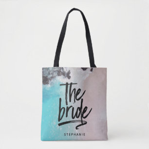 Plage personnalisée Le Sac fourre-tout de mariée