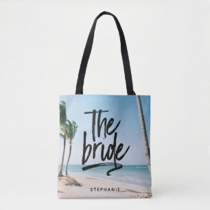 Plage personnalisée Le Sac fourre-tout de mariée