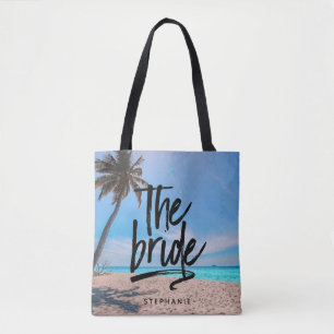 Plage personnalisée Le Sac fourre-tout de mariée