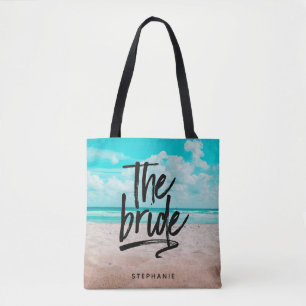 Plage personnalisée Le Sac fourre-tout de mariée