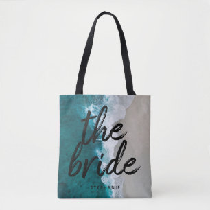 Plage personnalisée Le Sac fourre-tout de mariée