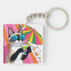 Plage pour les amoureux de chat siamois