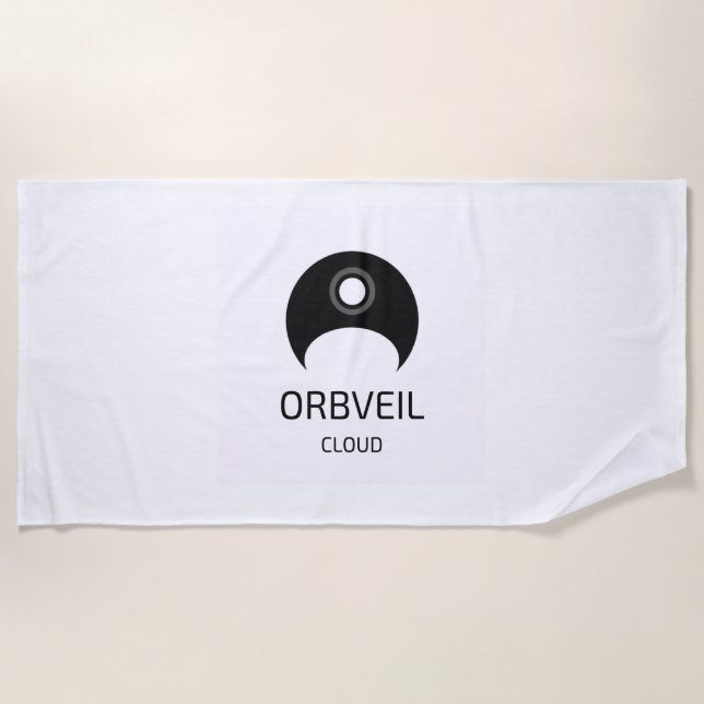 Plage Serviette de cloud Orbveil (Devant)