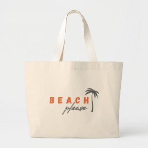 plage s'il vous plaît. palmier. Sacs