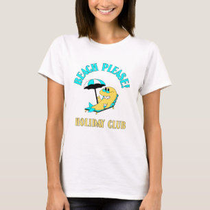 Plage S'Il Vous Plaît ! T-shirt du club de vacance