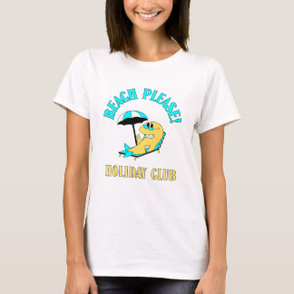 Plage S'Il Vous Plaît ! T-shirt du club de vacance