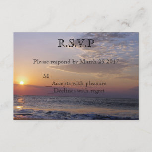 Plage Sunrise RSVP