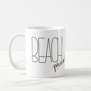 Plage svp ! Tasse de café
