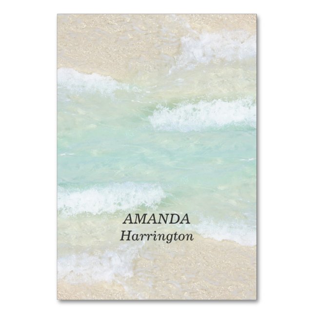 Plage Vagues Cartes de Place Tented (Par défaut)