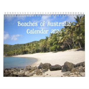 Plages d'Australie Calendrier 2024