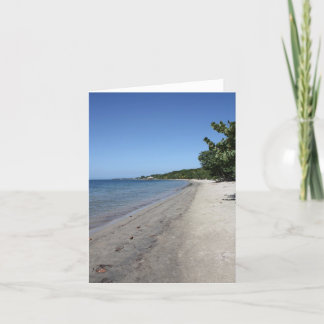 Plages de carte pour notes de Roatan