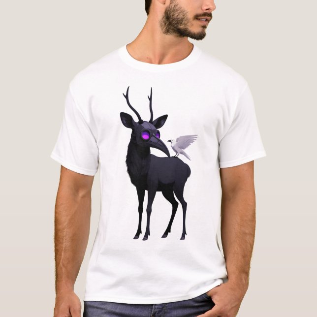 Plague Deer Mask T-Shirt (Vorderseite)