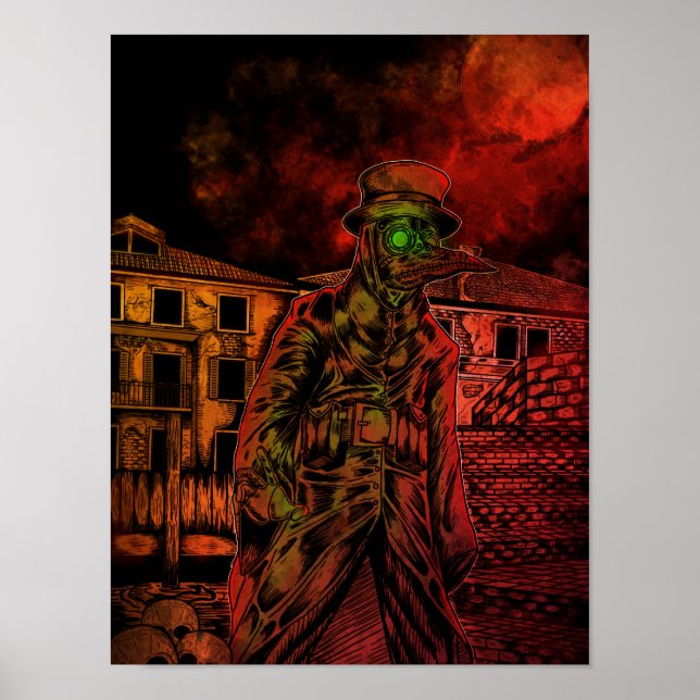 Plague Doctor Poster (Vorne)