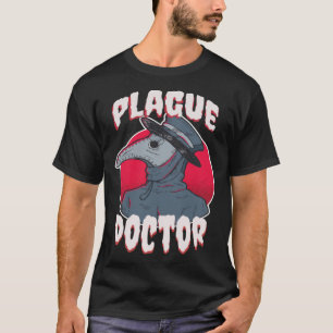 Plague Doctor Quarantäne Halloween Kostüm Men Wom T-Shirt