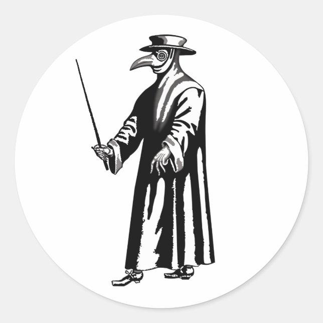 Plagukleber Runder Aufkleber (Vorderseite)