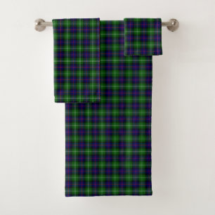 plaid bleu vert de tartan du sud