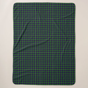 plaid bleu vert de tartan du sud