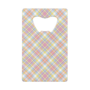 Plaid en pastel de rayure