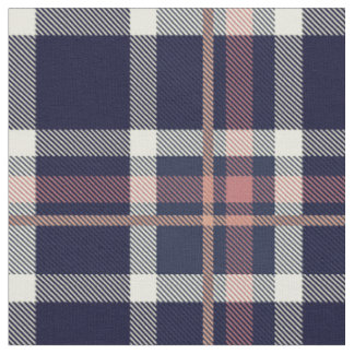 Plaid en tissu mauve et rose