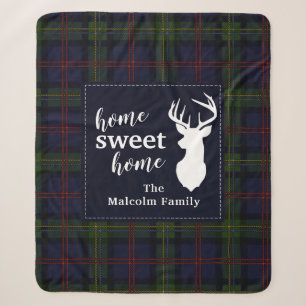Plaid Family Holiday Clan Malcolm Custom Tartan