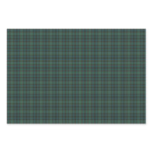 Plaid Green Blue Tartan Holiday