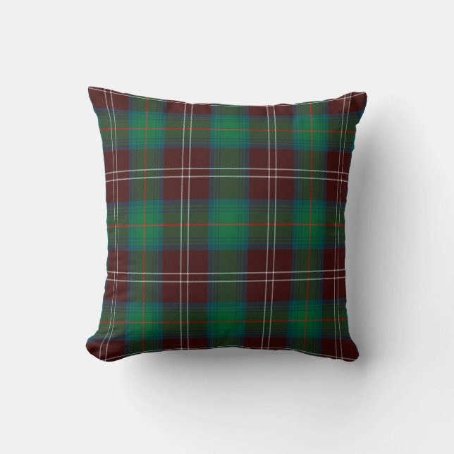 Plaid Jeu Oreiller Chisholm Chasse Ancien Tartan (Recto)