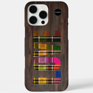 Plaid Love-Handyhülle von HAMbyWG iPhone 16 Pro Max Hülle