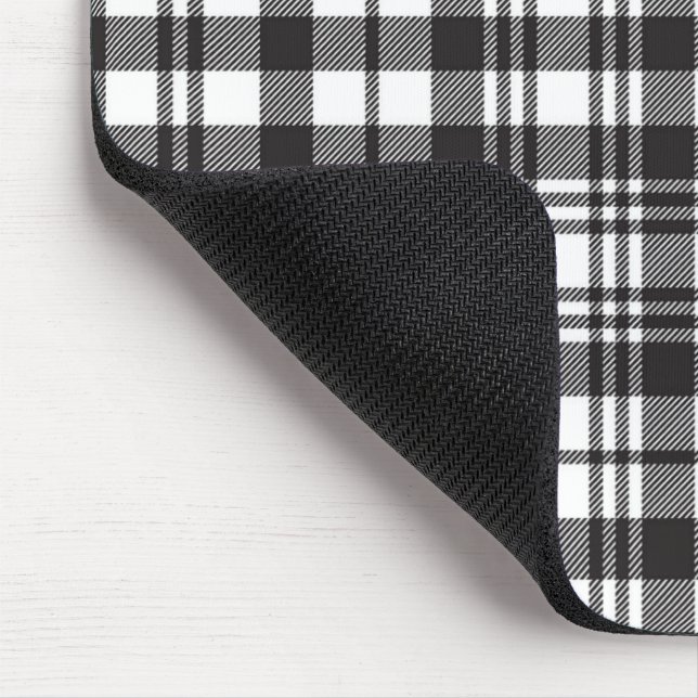 Plaid Pattern | Check Design Mousepad (Ecke)