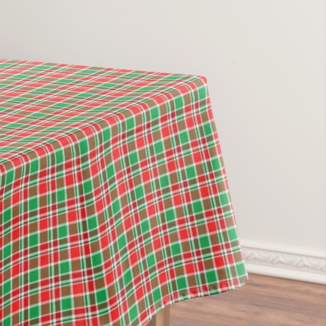 Plaid Print Tischdecke (Beispiel)