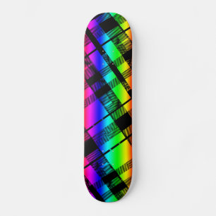 Plaid Rainbow Skateboard Deck