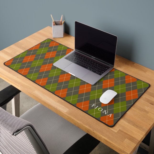 Plaid Red Green Personnalisé (Bureau 2)