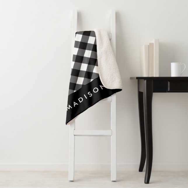 Plaid Rustique Buffalo | Cuisine Sherpa personnali (En situation)