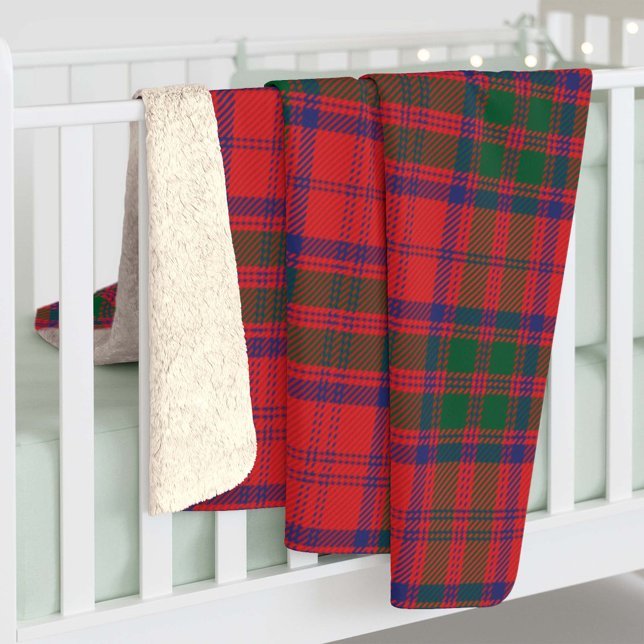 Plaid Sweet Home Tartan Clan Thompson Personnalisé (Créateur téléchargé)