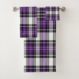 Plaid Violet Et Noir