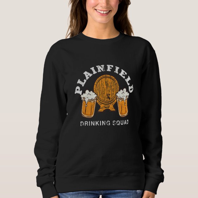 Plainfield Drink Squad Illinois Homebrewing Il Sweatshirt (Vorderseite)