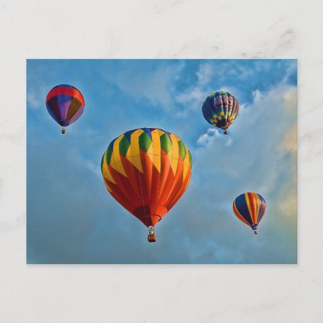 Plainville Balloons Postkarte (Vorderseite)