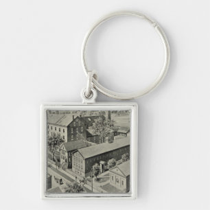 Plainville Connecticut Illustration Schlüsselanhänger