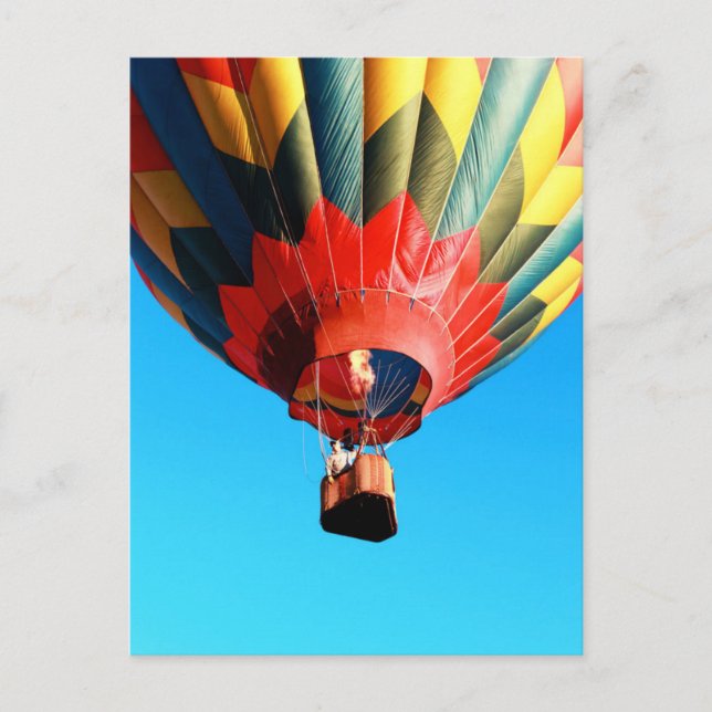 Plainville Fire Company Hot Air Ballon Festival Postkarte (Vorderseite)