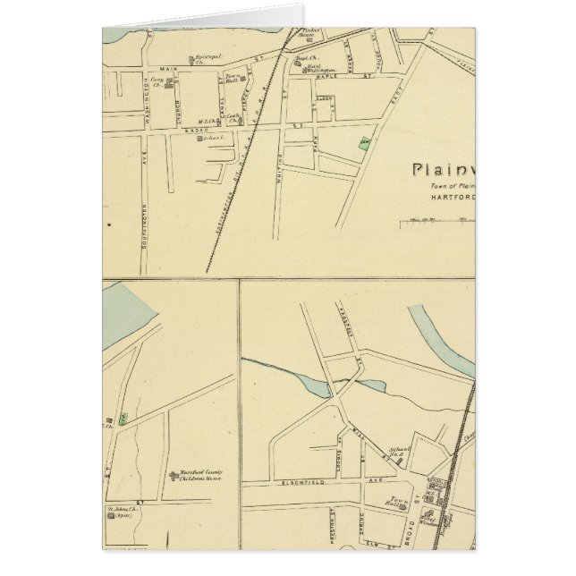 Plainville, Warehouse Pt, Windsor (Vorne)
