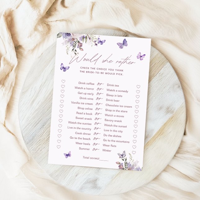 Plairait-elle à papillon Fête des mariées carte de (Créateur téléchargé)