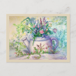 PLAISANCES D'ÉTÉ Carte postale d'Art par BeeJaySAG